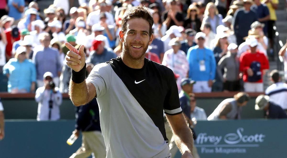 ATP Indian Wells: koniec passy Federera. Del Potro lepszy w finale 