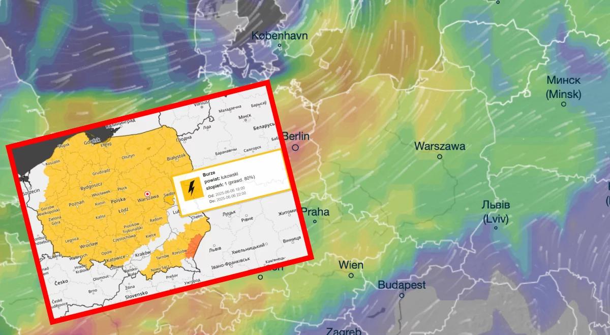 Burze wracają nad Polskę. IMGW wydało alerty