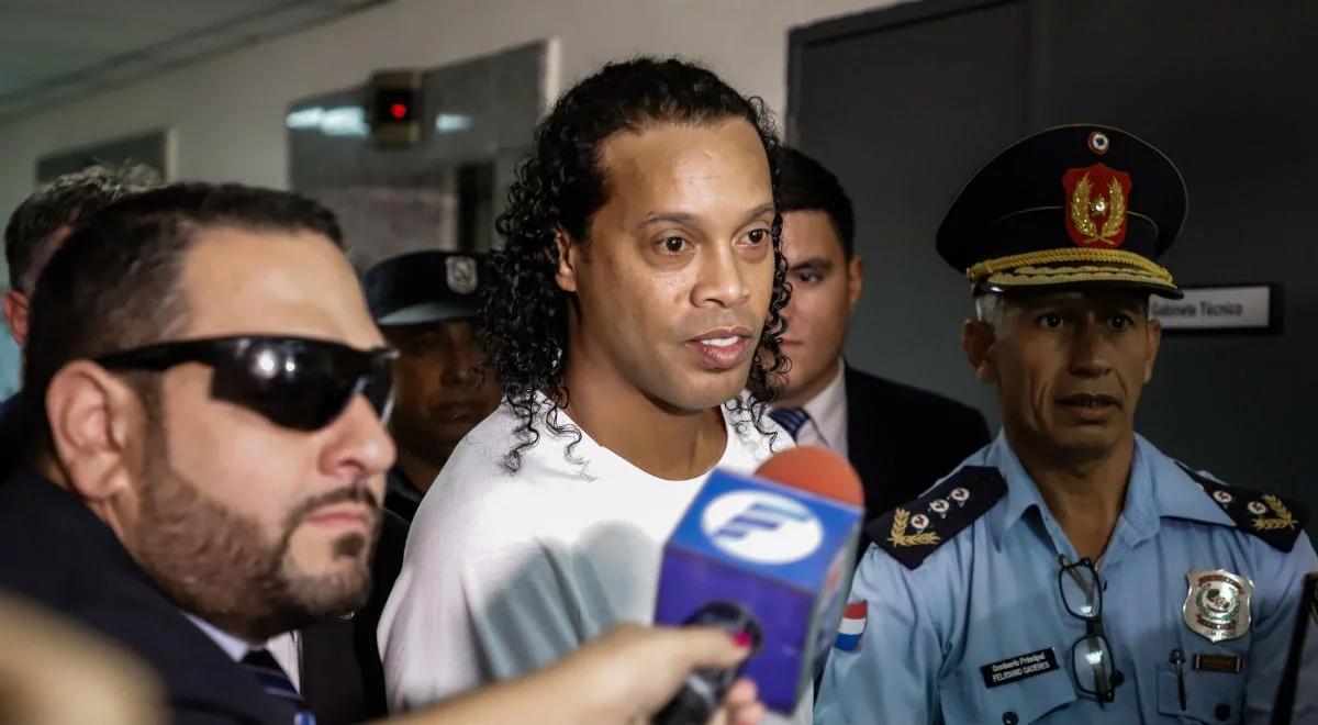 Ronaldinho aresztowany w Paragwaju. Brazylijczyk posługiwał się fałszywym paszportem