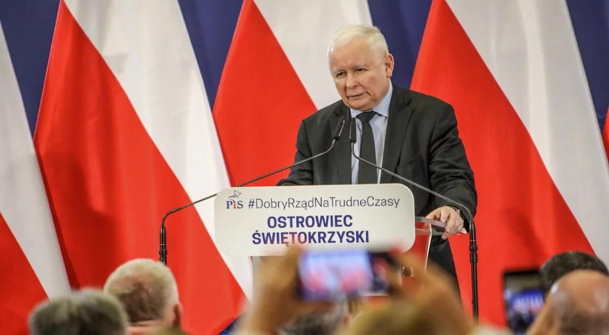 Jarosław Kaczyński: za naszych rządów Polska się rozwija i liczy się na świecie 