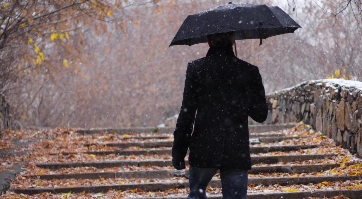 Prognoza pogody: pochmurna i zimna sobota. Możliwy deszcz ze śniegiem