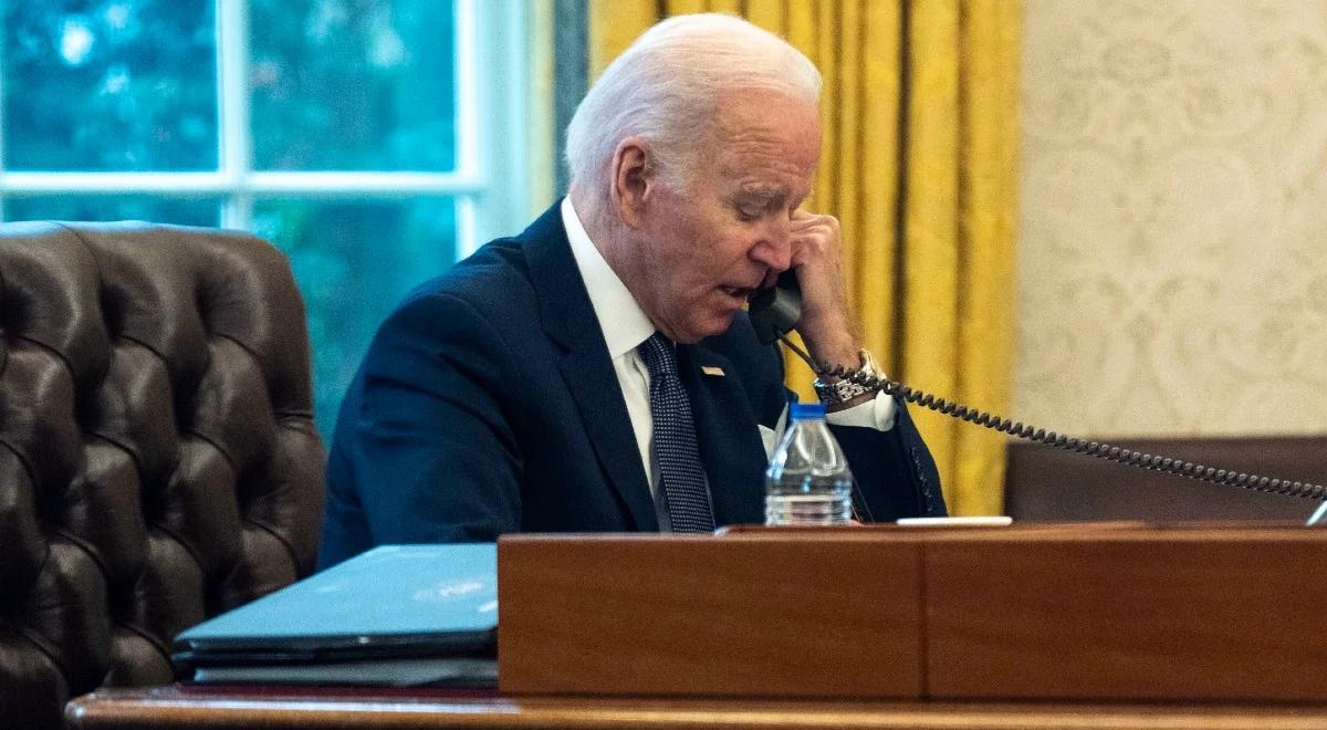 Prezydenci B9 rozmawiali z Bidenem. Jest zapowiedź dotkliwych sankcji wobec Rosji