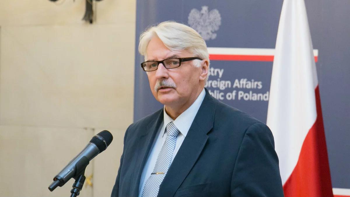 Witold Waszczykowski: nie ma konfliktu między Polską a UE