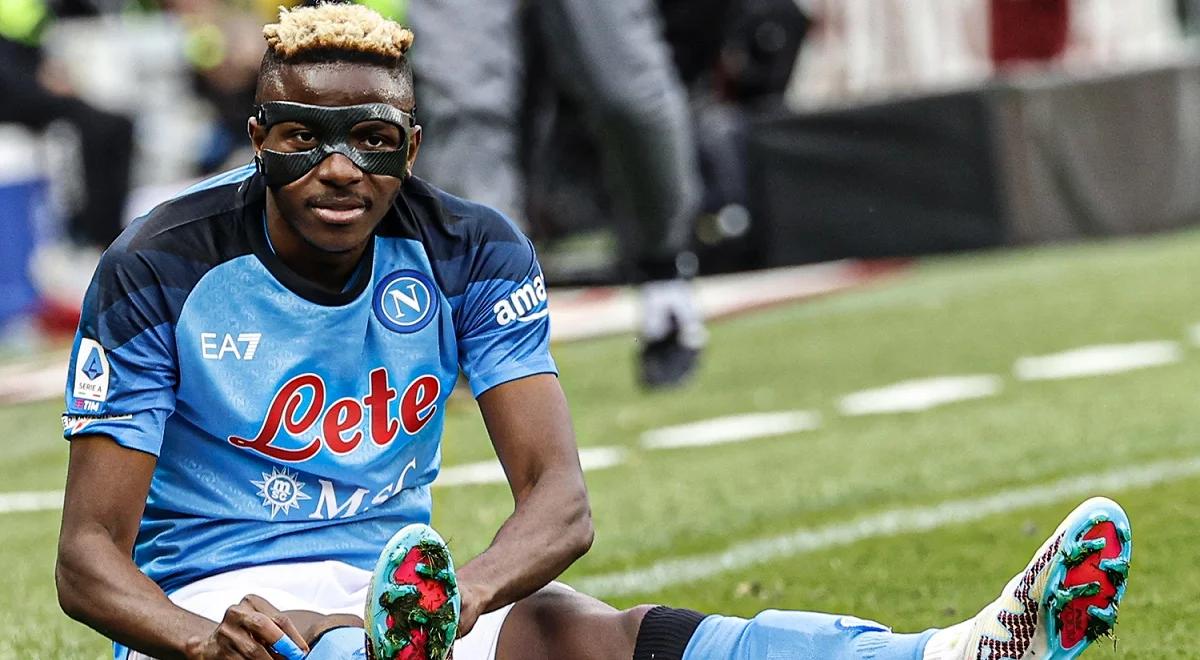 Serie A: Victor Osimhen kontuzjowany. Najlepszy strzelec ligi nie zagra w szlagierze