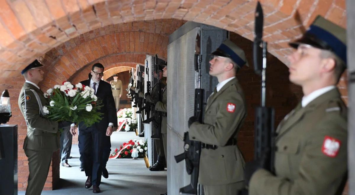 Mateusz Morawiecki: oddając hołd wszystkim ofiarom, dajemy świadectwo, że pamiętamy