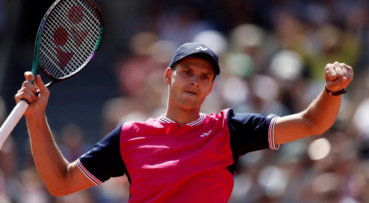 Roland Garros: Hubert Hurkacz pokocha korty ziemne? "Polubiłbym je bardziej"