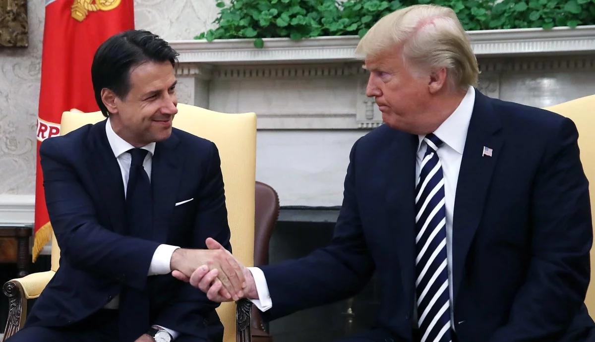 "Mój nowy przyjaciel". Donald Trump spotkał się z Giuseppe Conte