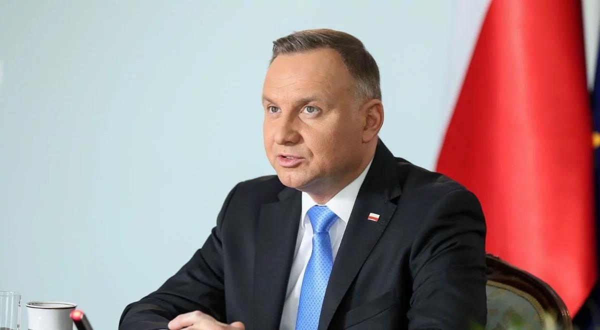 "Potrafimy wesprzeć naszych Przyjaciół". Prezydent o sprzedaży gazu Mołdawii