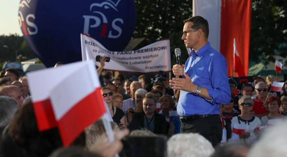 "Brak ochrony granicy to ośmieszanie Polski". Premier Morawiecki: o to chodzi Tuskowi