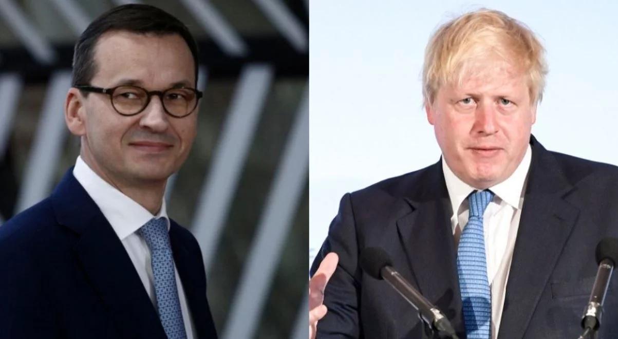 Premier rozmawiał z Borisem Johnsonem. Szef brytyjskiego rządu zapewnił, że prawa polskich emigrantów będą chronione