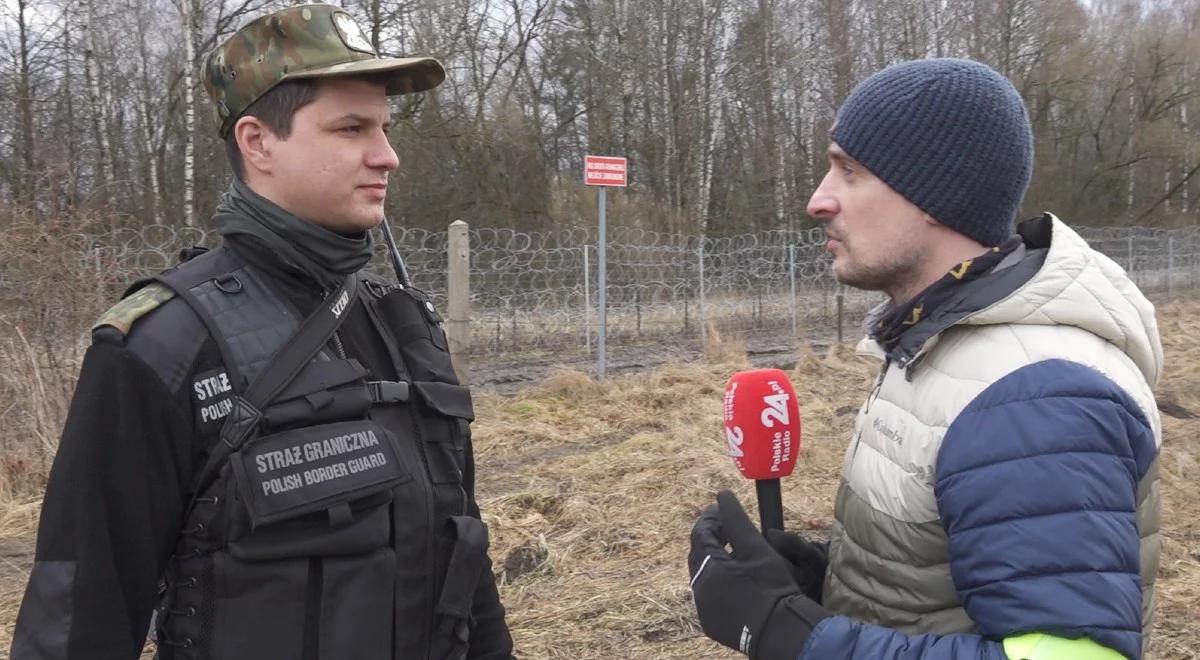 Tu nielegalnych przekroczeń granicy jest najwięcej. Byliśmy z kamerą na "pasku" w okolicach Czeremchy