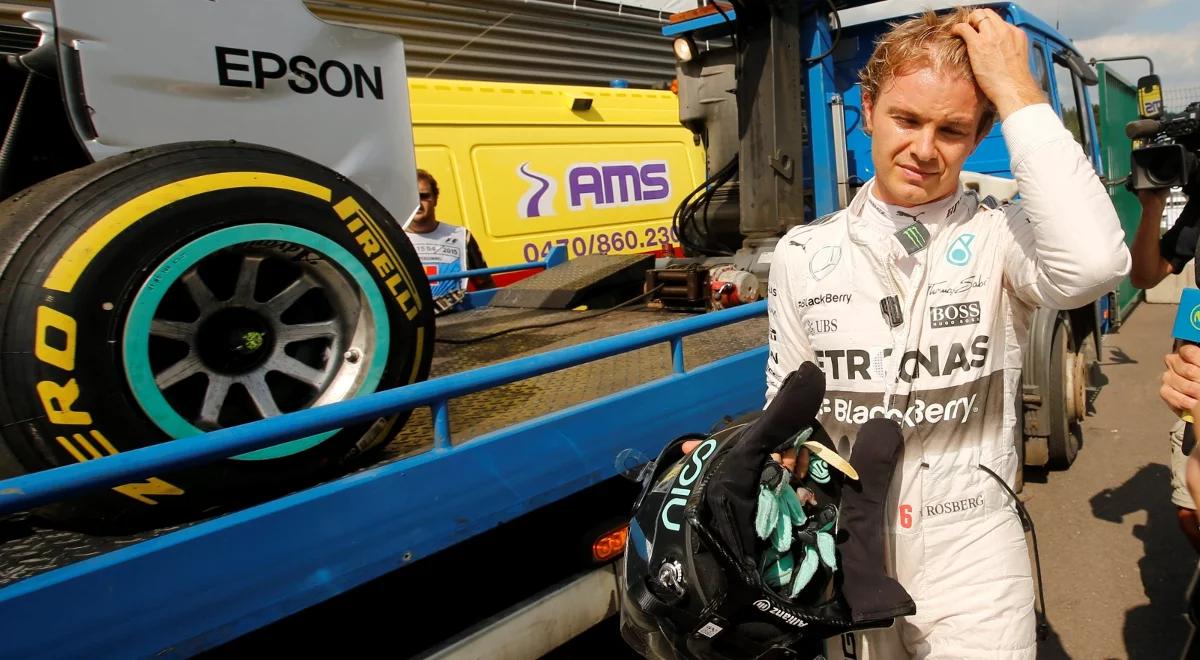 Formuła 1: Rosberg najlepszy na treningach przed GP Belgii