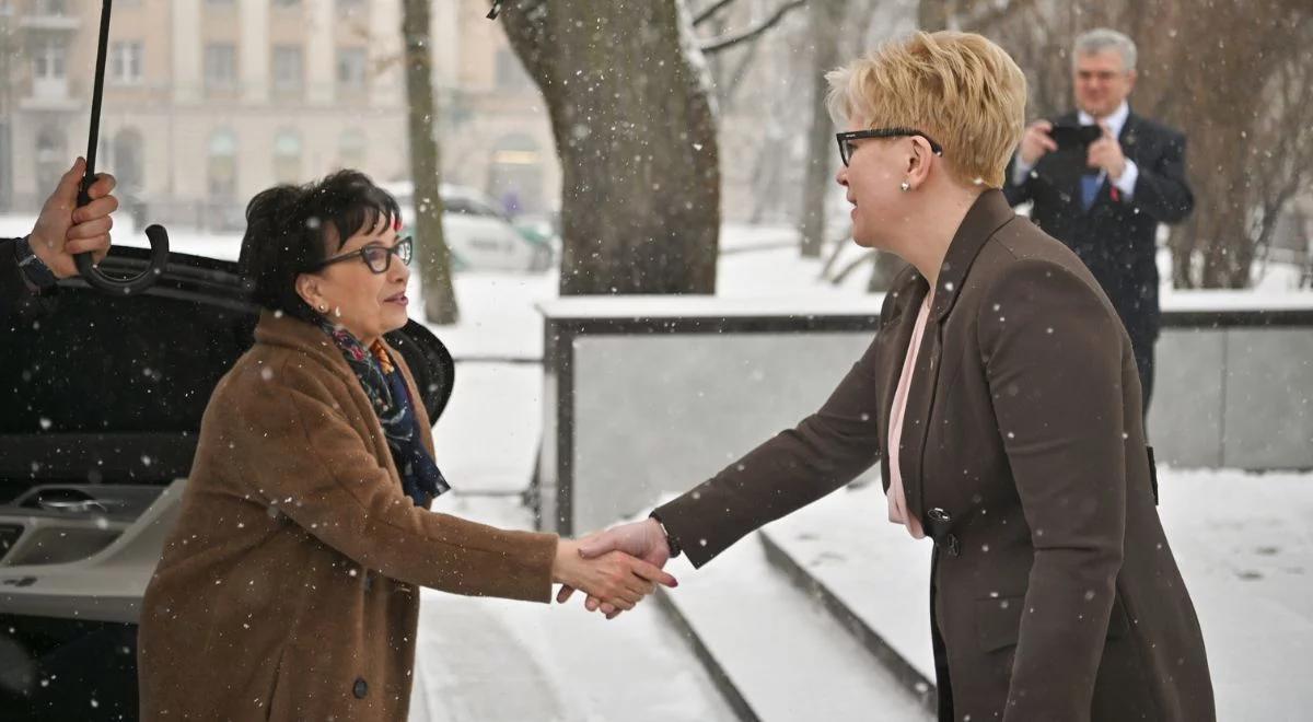 Elżbieta Witek w Wilnie: musimy robić wszystko, aby na każdym szczeblu wspierać Ukrainę
