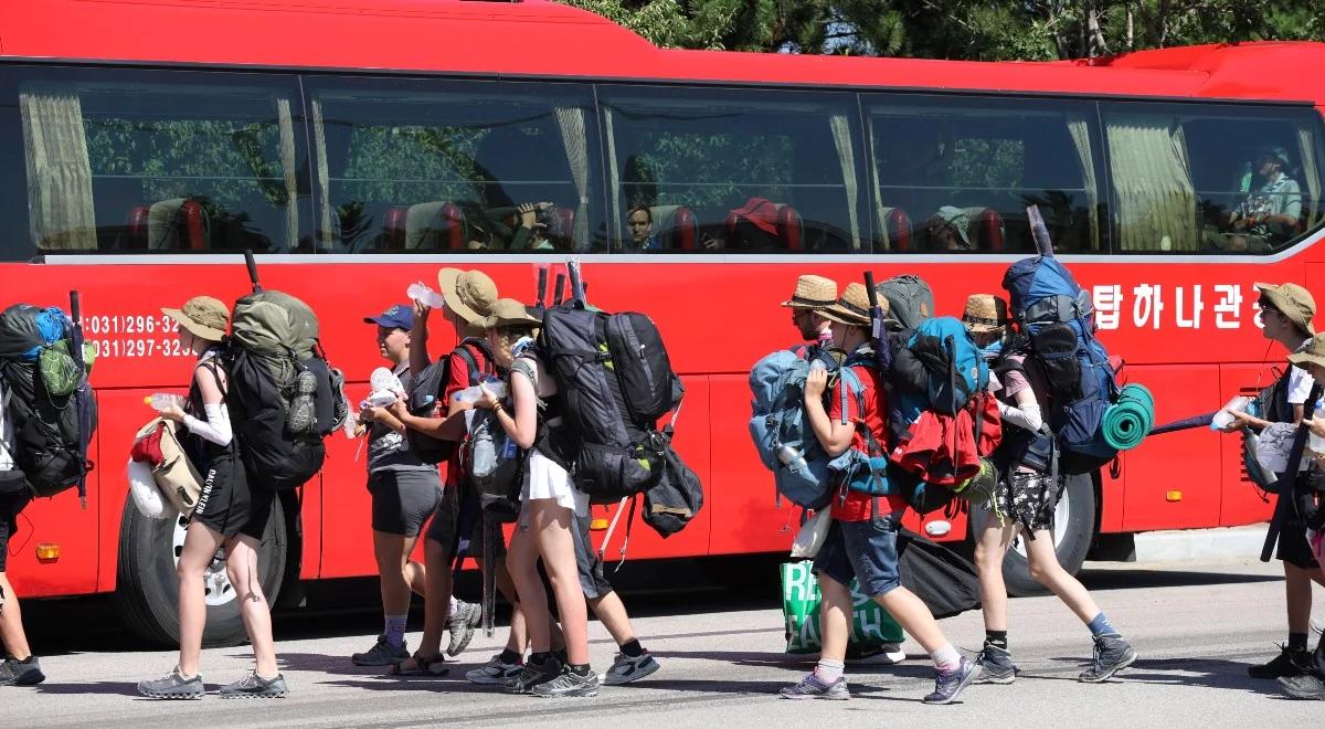 Korea Południowa: ewakuacja skautów ze zlotu Jamboree. Wśród uczestników są polscy harcerze