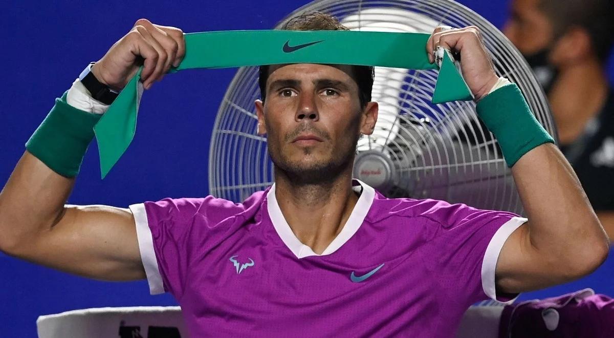 ATP Barcelona:  Rafael Nadal nie obroni tytułu. Wszystko przez bolesną kontuzję