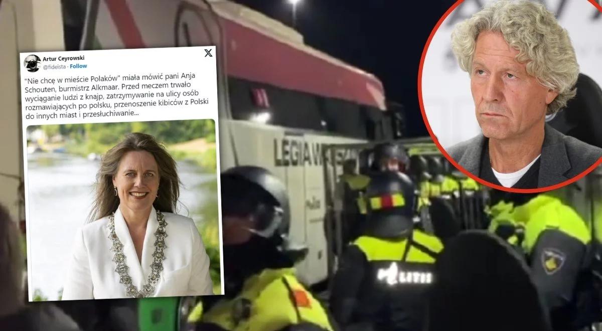 Prezes Legii Warszawa: burmistrz Alkmaar publicznie mówiła, że nie życzy sobie Polaków w mieście