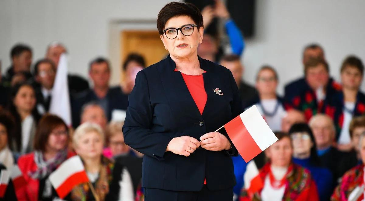 Beata Szydło zapowiada duże zaangażowanie w kampanię. "Musimy dać z siebie wszystko"