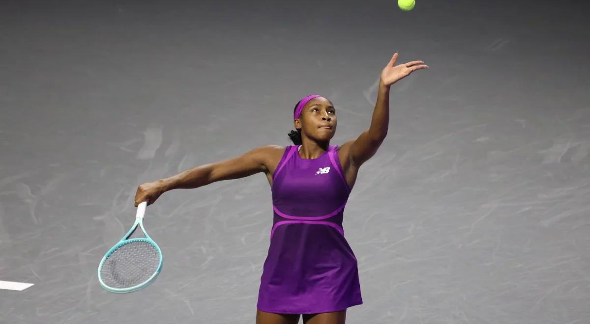 WTA Finals. Aryna Sabalenka poza finałem! Coco Gauff zagra o tytuł z Zheng