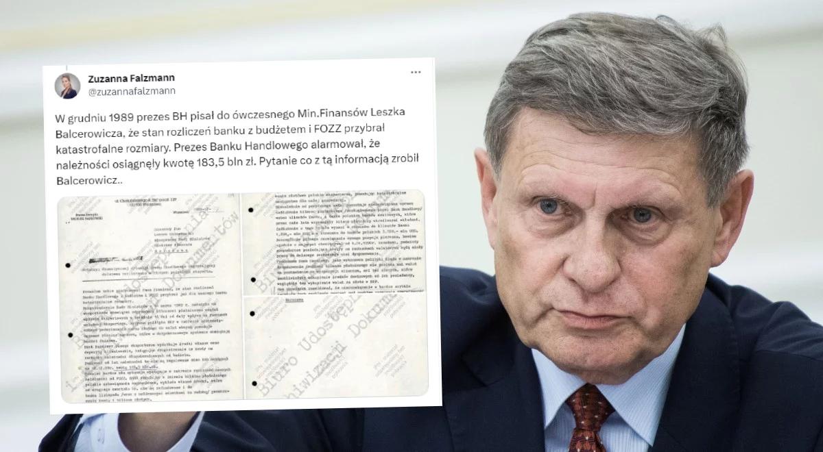 32. rocznica śmierci Falzmanna. Córka inspektora, który odkrył aferę FOZZ: co z tą informacją zrobił Balcerowicz?