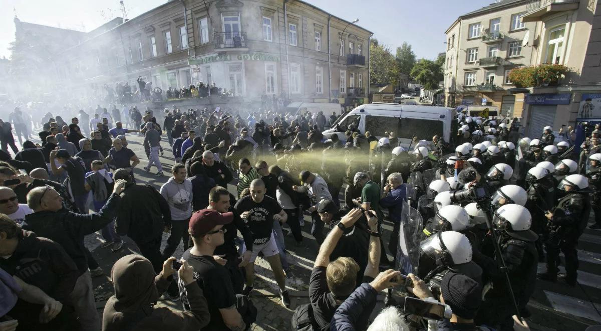 Marsz Równości w Lublinie. Próba blokady, policja z armatką w akcji