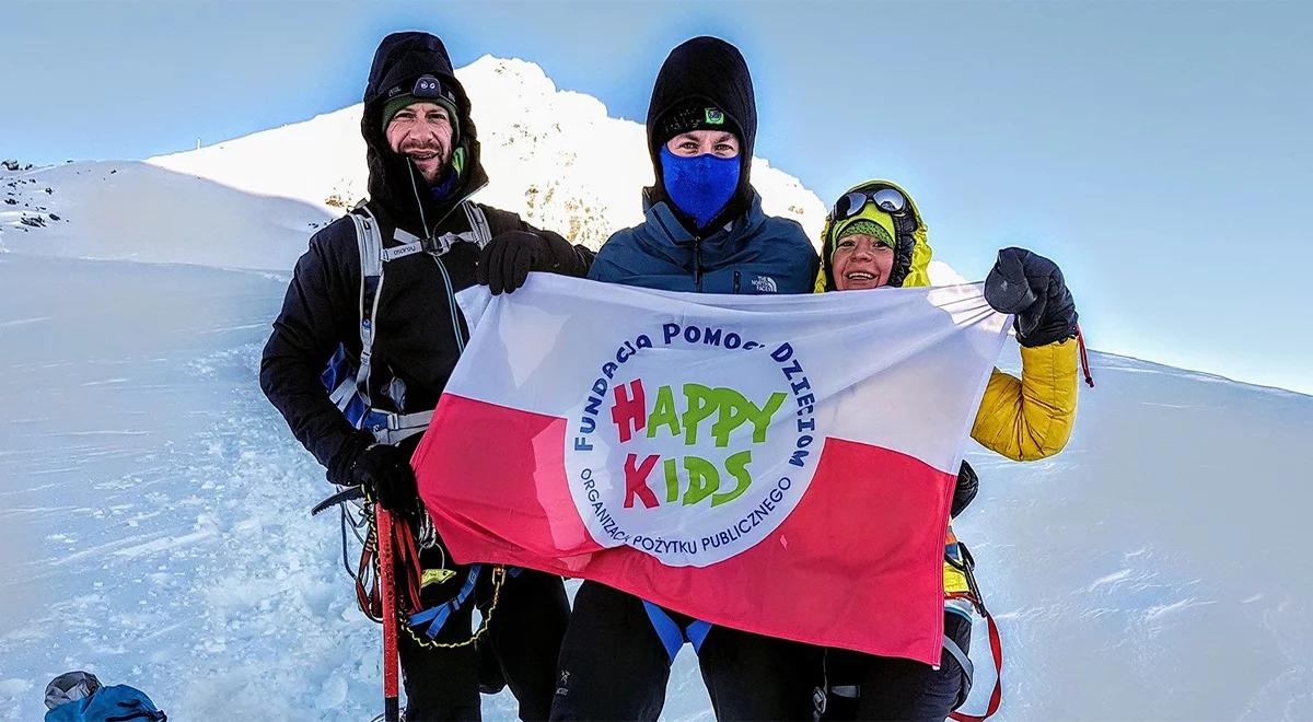 Michał Leksiński chce zdobyć Koronę Ziemi dla fundacji Happy Kids