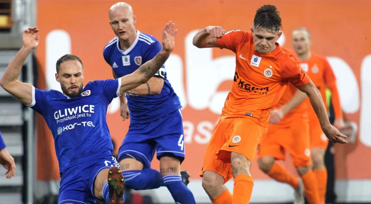 Ekstraklasa: KGHM Zagłębie Lubin - Piast Gliwice. Cztery bramki na Dolnym Śląsku