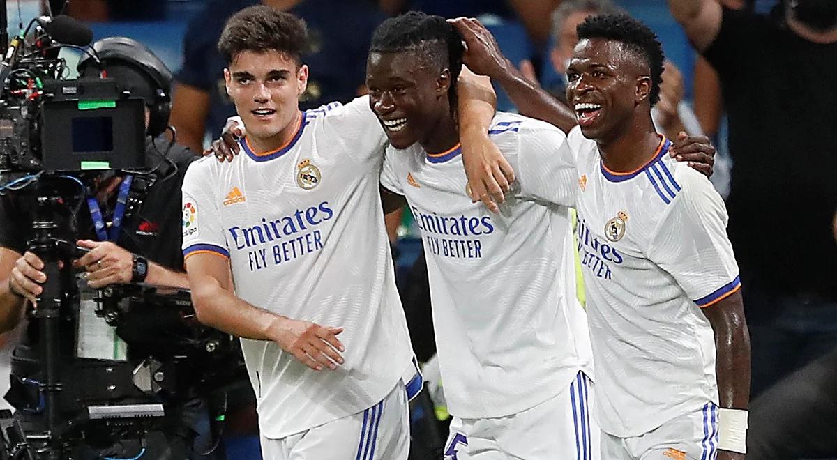 La Liga: Real Madryt uczcił powrót na Santiago Bernabeu. Hat-trick Benzemy i gol debiutanta