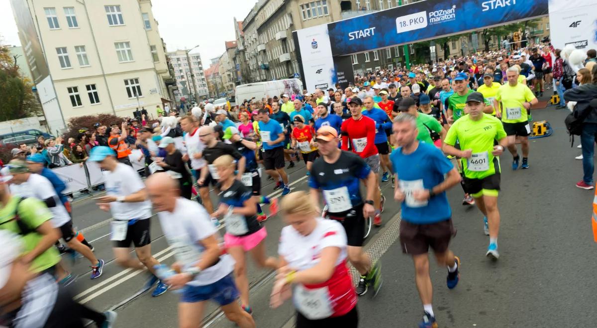 Tragedia podczas maratonu w Poznaniu. Zmarł jeden z uczestników