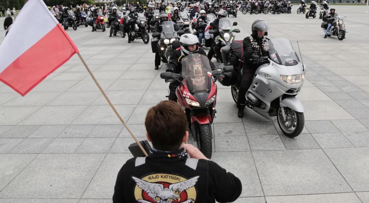 Warszawa: ruszył XIX Międzynarodowy Motocyklowy Rajd Katyński