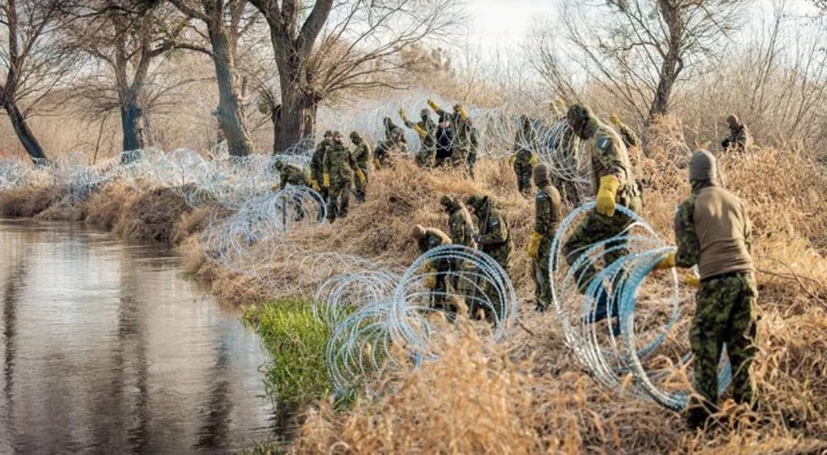 Estońskie wsparcie na granicy polsko-białoruskiej. Szef MON o pierwszych zadaniach żołnierzy