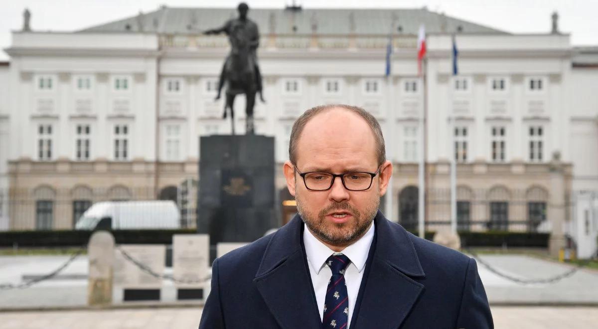 "Jasna deklaracja prezydenta Ukrainy". Przydacz o sprawie poszukiwań i ekshumacji ofiar rzezi wołyńskiej