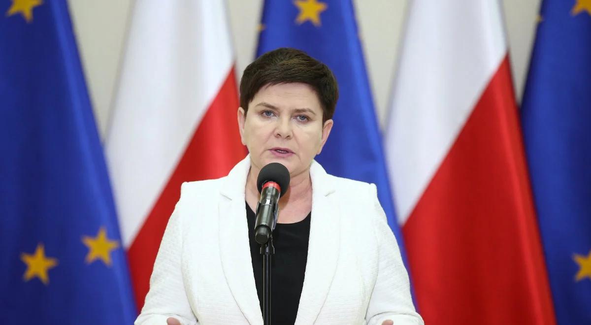 Beata Szydło: żądam wyjaśnień m.in. od Jarosława Gowina ws. ataku w Busku-Zdroju