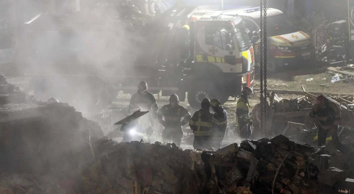 Rosjanie zaatakowali dronami. Zniszczyli magazyn pomocy humanitarnej