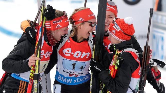 PŚ w biathlonie: Niemki najlepsze w sztafecie, Polki szóste