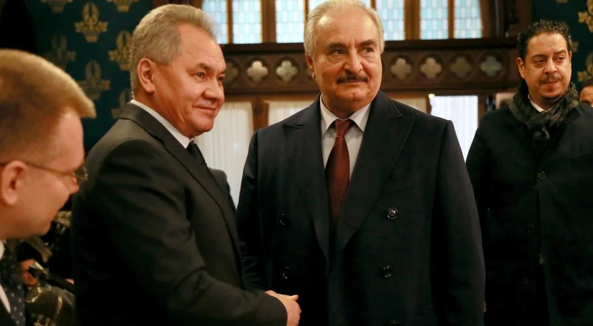 Kryzys w Libii: generał Haftar opuścił Moskwę bez uzgodnienia rozejmu