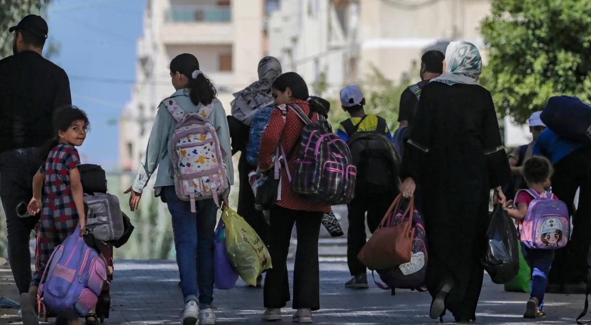 Wojna Izraela z Hamasem. ONZ: 400 tysięcy mieszkańców Strefy Gazy uciekło z domów