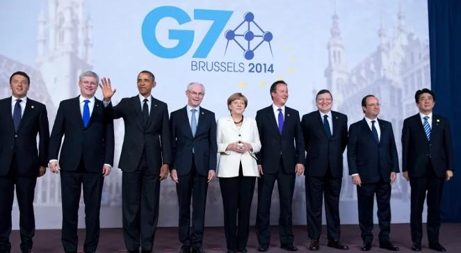 G-7: Obama zapowiada pomoc energetyczną dla Europy Środkowo-Wschodniej