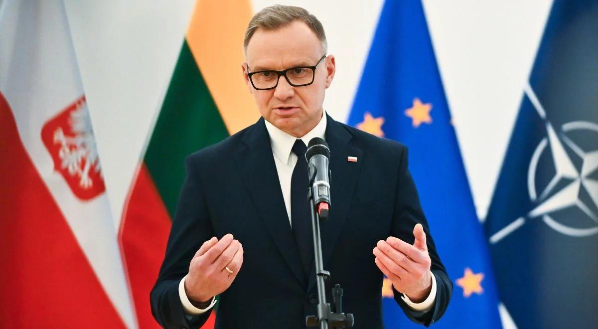 Jest reakcja Dudy na wotum zaufania dla rządu Tuska