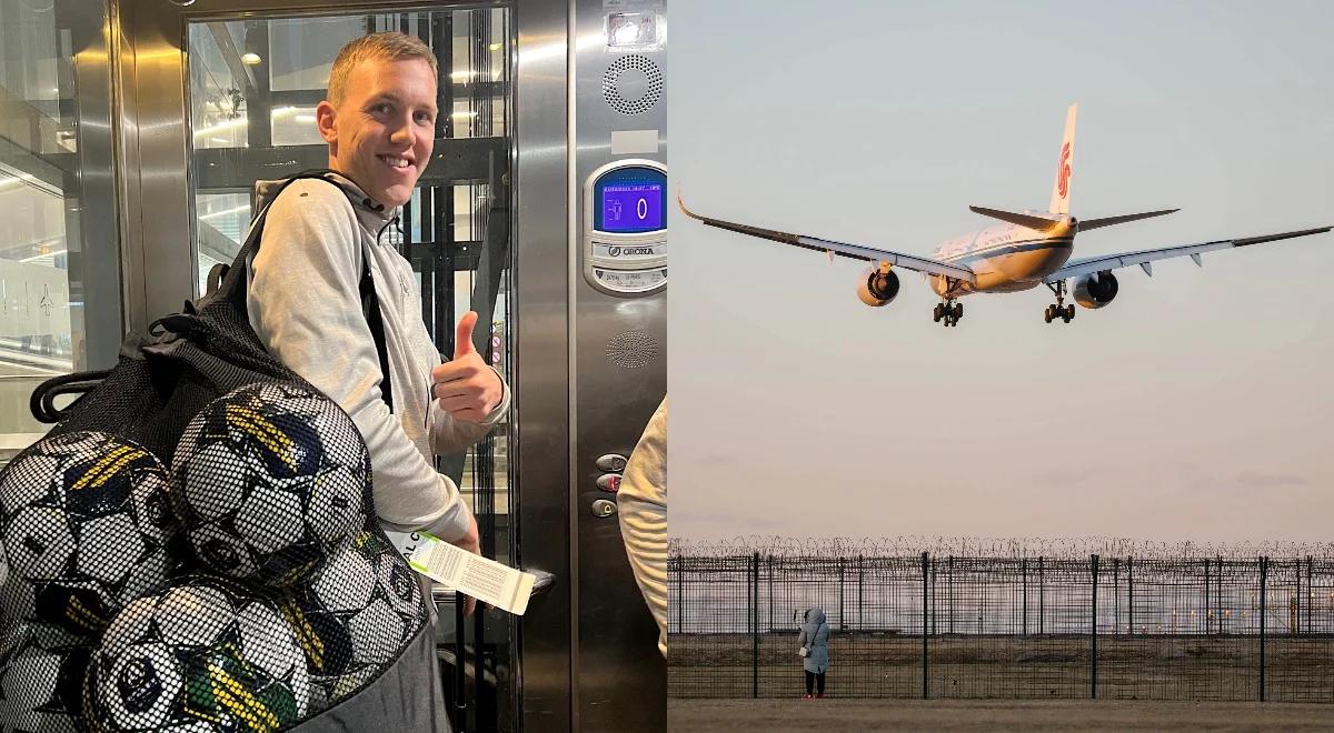 Awaryjne lądowanie samolotu z piłkarzami IFK Göteborg na pokładzie. Napompowane piłki groziły eksplozją