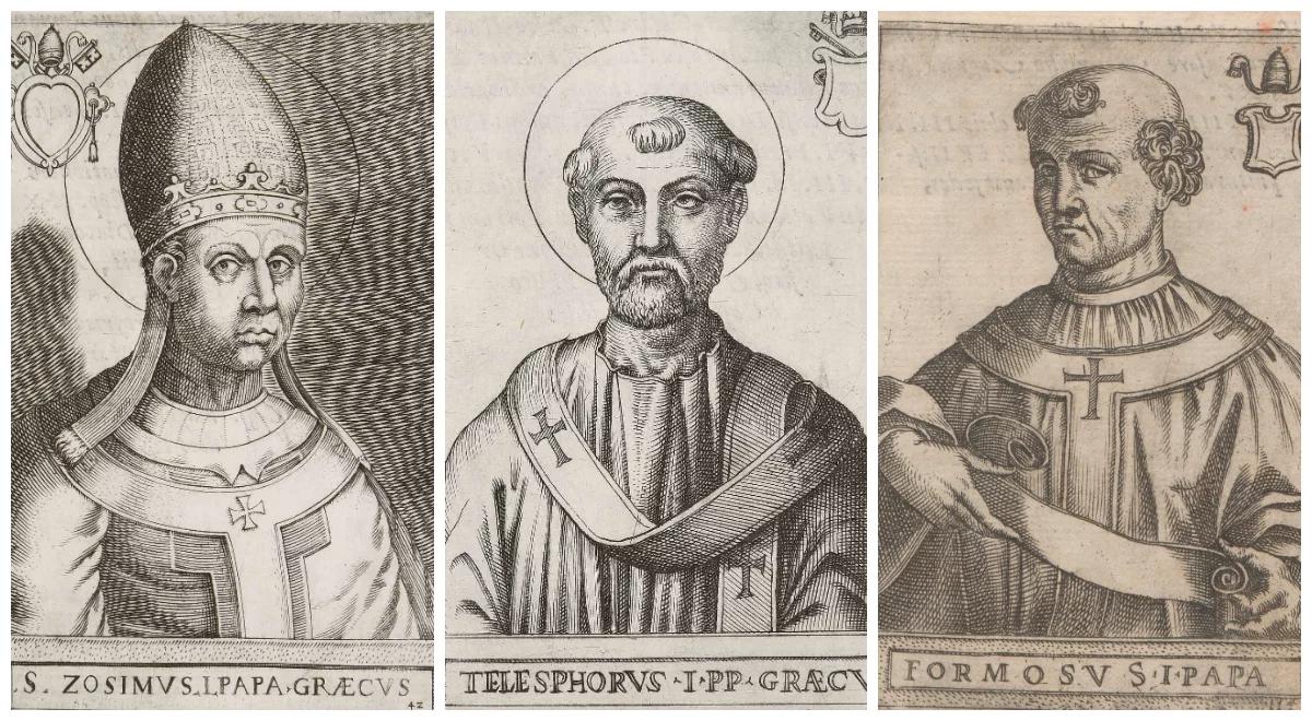 Nietypowe imiona papieży: Telesfor, Zozym, Konon