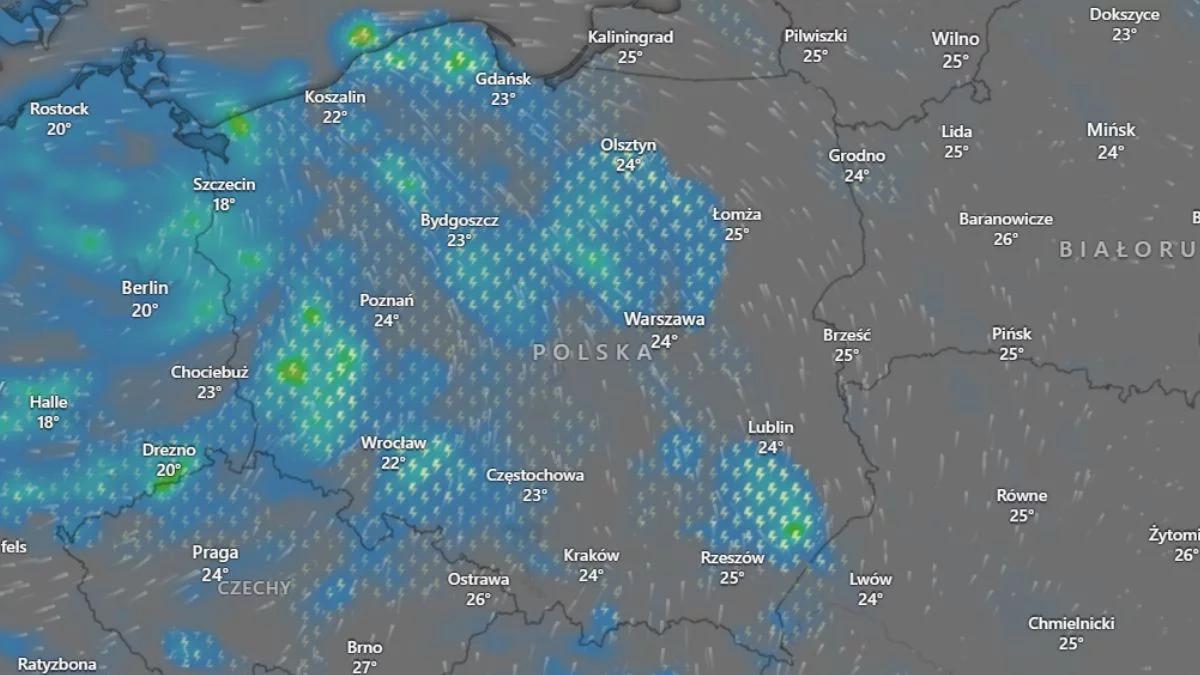 Gdzie jest burza? Sprawdź radar burzowy na żywo w twojej okolicy