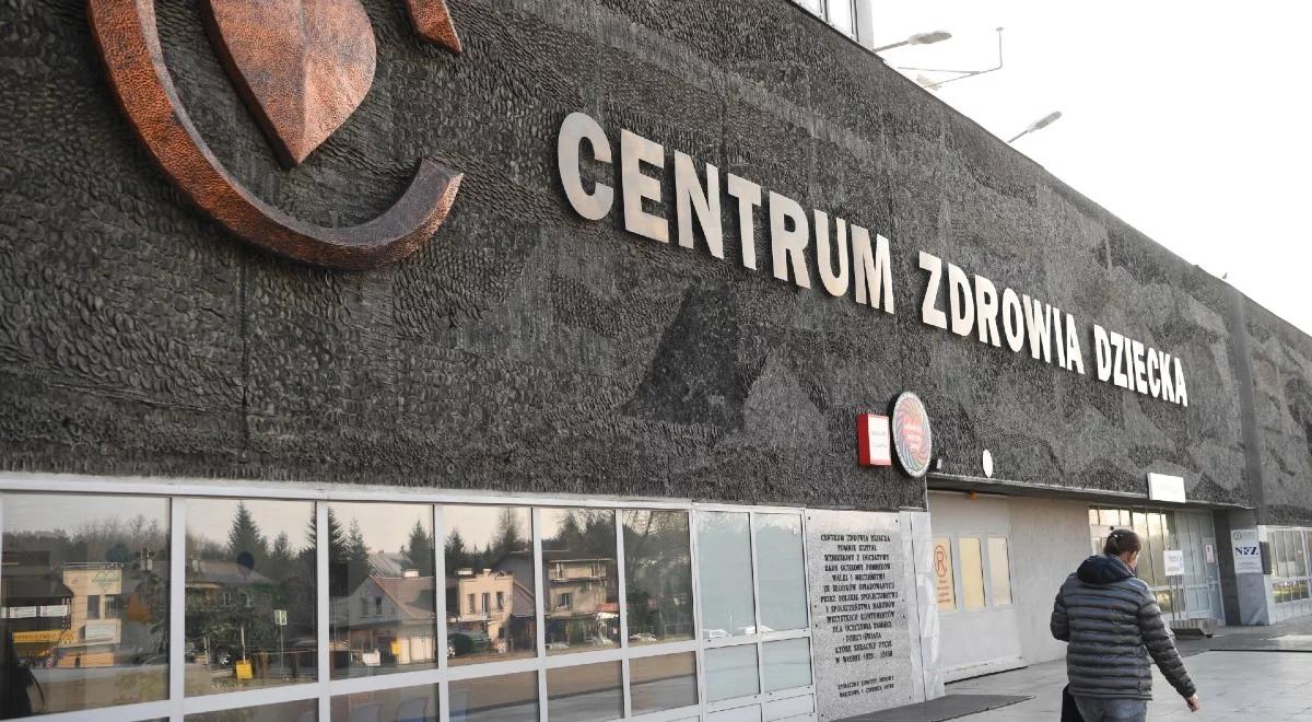 Umorzenie długu Centrum Zdrowia Dziecka. Minister Buda: decyzja była konieczna 