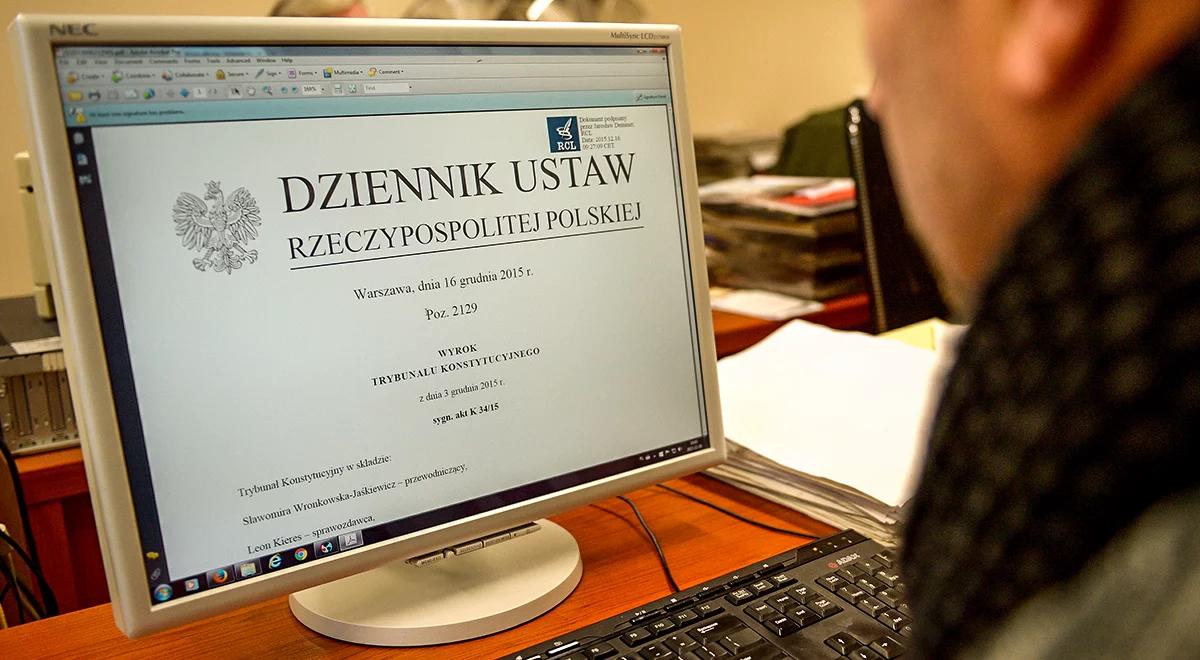 Rząd opublikował wyrok Trybunału Konstytucyjnego z 3 grudnia