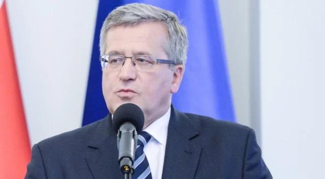 Bronisław Komorowski: z budową pomnika smoleńskiego nie trzeba się spieszyć