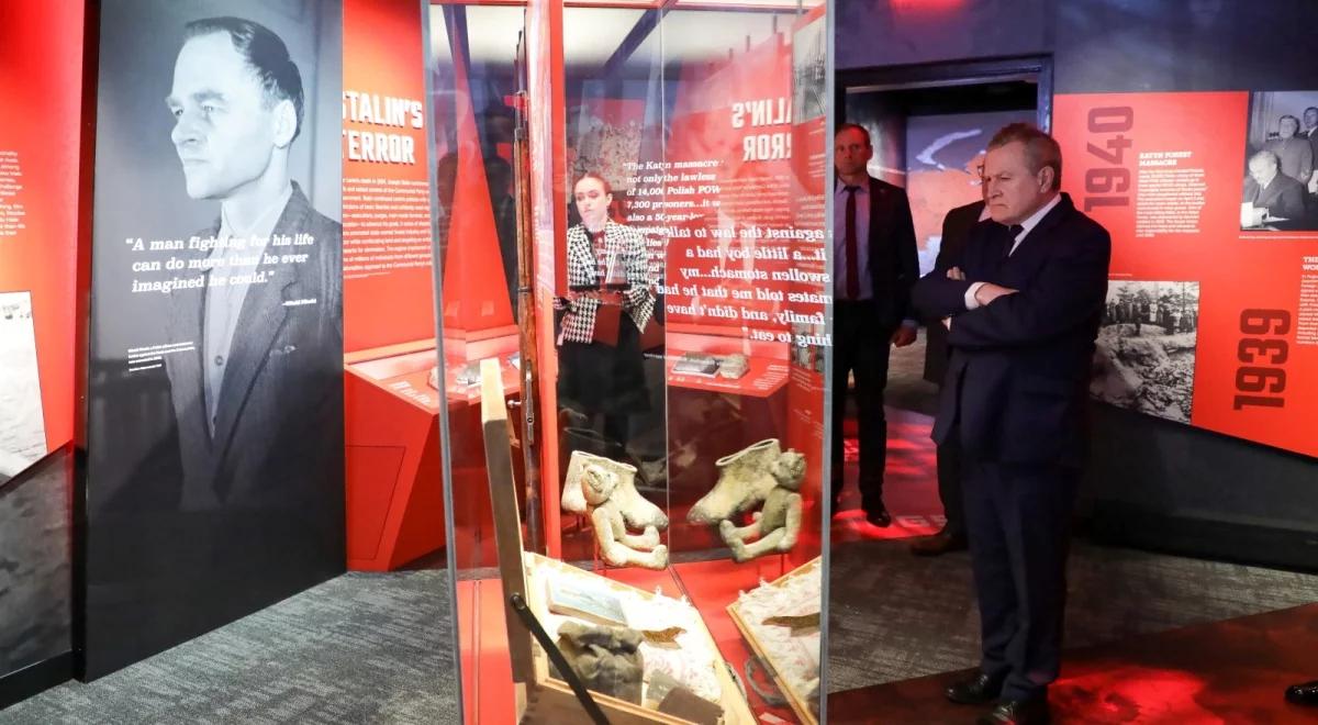 Piotr Gliński odwiedził Muzeum Ofiar Komunizmu w USA. Powstanie placówki wsparła Polska