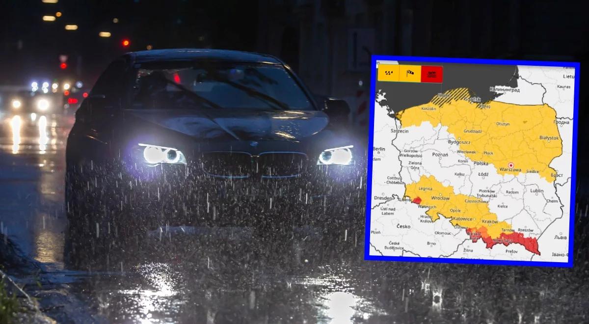 Silny wiatr, intensywne opady deszczu i roztopy. IMGW ostrzega. Przed nami niebezpieczna noc