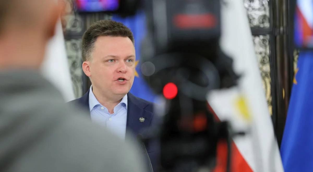 Hołownia w wyścigu prezydenckim. "Chce być kandydatem spoza politycznej polaryzacji"