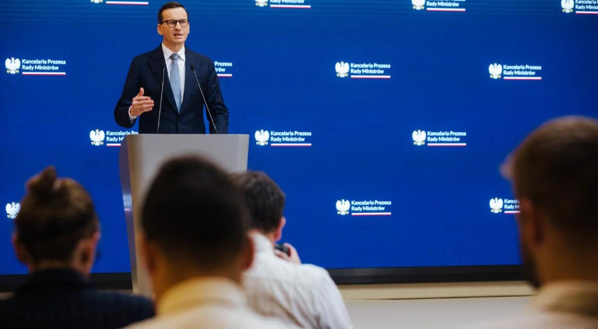 Premier Morawiecki: przeznaczamy największe w historii wsparcie dla rolnictwa