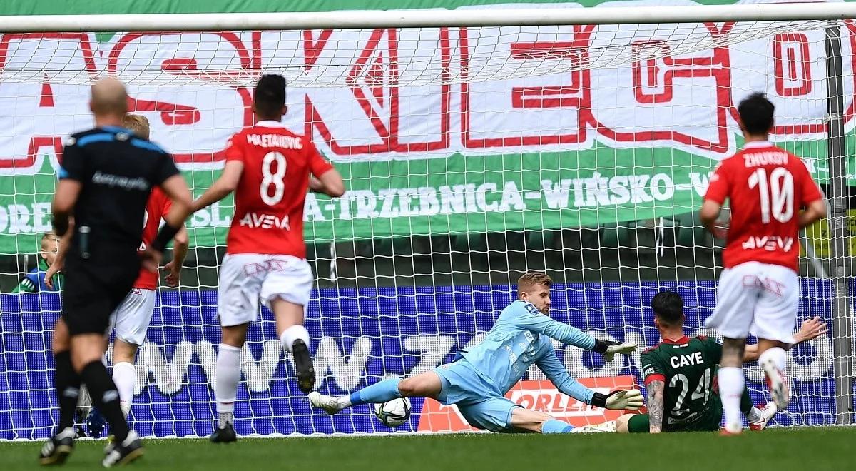 Ekstraklasa: Śląsk Wrocław - Wisła Kraków. Bramki z pierwszej połowy rozstrzygnęły o wyniku