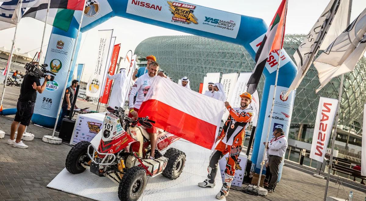 Abu Dhabi Desert Challenge 2019: podwójne podium Rafała Sonika